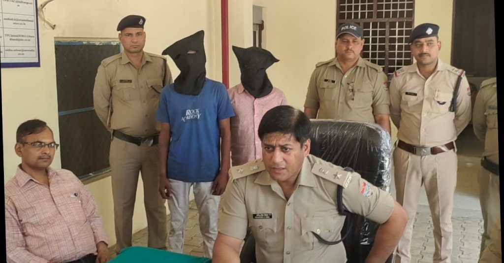 Khulasa: एक दिन पूर्व माल से भरे ट्रक चोरी का पुलिस ने किया खुलासा, माल सहित ट्रक बरामद, दो गिरफ्तार