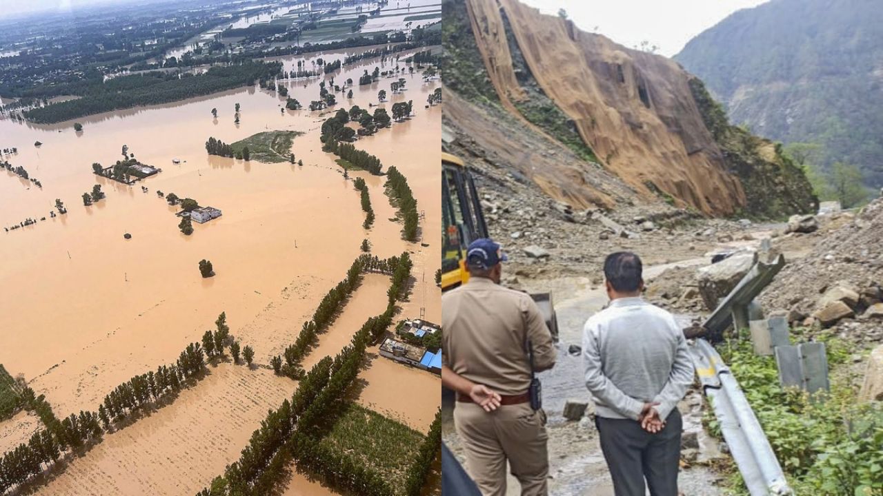 Uttarakhand में भारी बारिश और भूस्खलन, 126 सड़कें बंद, कई जिलों में मुश्किलें