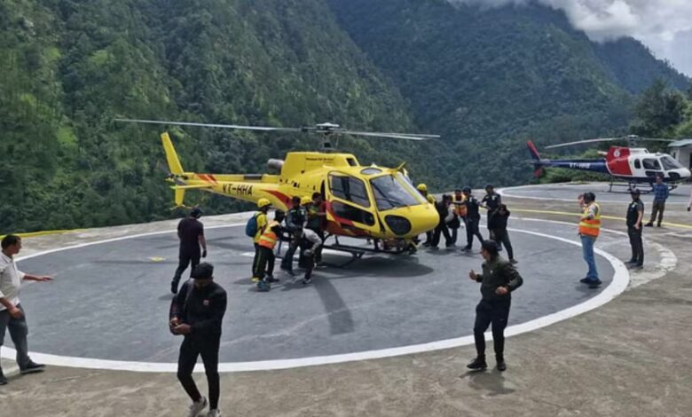 Kedarnath: बादल फटने के तीसरे दिन भी जारी है बचाव कार्य, थारू कैंप में मिला एक शव