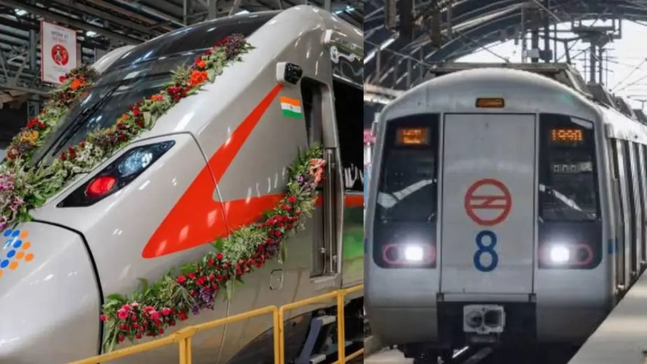 Delhi Metro और Namo Bharat train में अब एक ही टिकट से यात्रा, QR-टिकटिंग सिस्टम लॉन्च