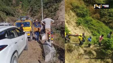 Uttrakhand road accident: हादसे के शिकार LIC कर्मचारी की मौत, कालसी-चकराता रोड पर कार गिरने से पत्नी घायल